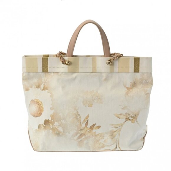 CHANEL beige tote bag - Picture 1 of 12